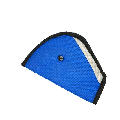 Автомобильный ремень безопасности регулировки треугольник фиксатор защита автомобиля для предотвращения le шеи плеча Броня YYT364 - Цвет: Blue