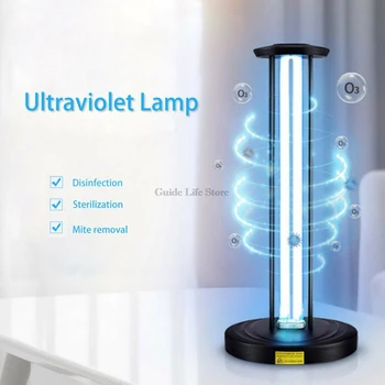 

38W UV Germicidal Sterilization UVC Ozone Lamp Bulb Ultraviolet Light for Disinfect Bacterial Kill Mites Deodorizer