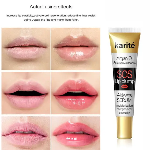 Lip Plumper Increasing Lip Gloss Moisturizing Lip Repairing Lip L Plumper Oil Reduce Fine Lip Color