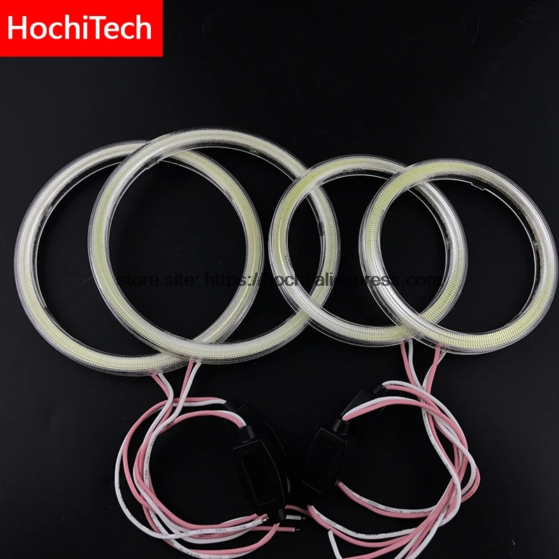 Для Hyundai Grandeur 1998-2005 COB Led дневной свет Белый Halo Cob Led angel eyes Ring Error Free ультра яркий