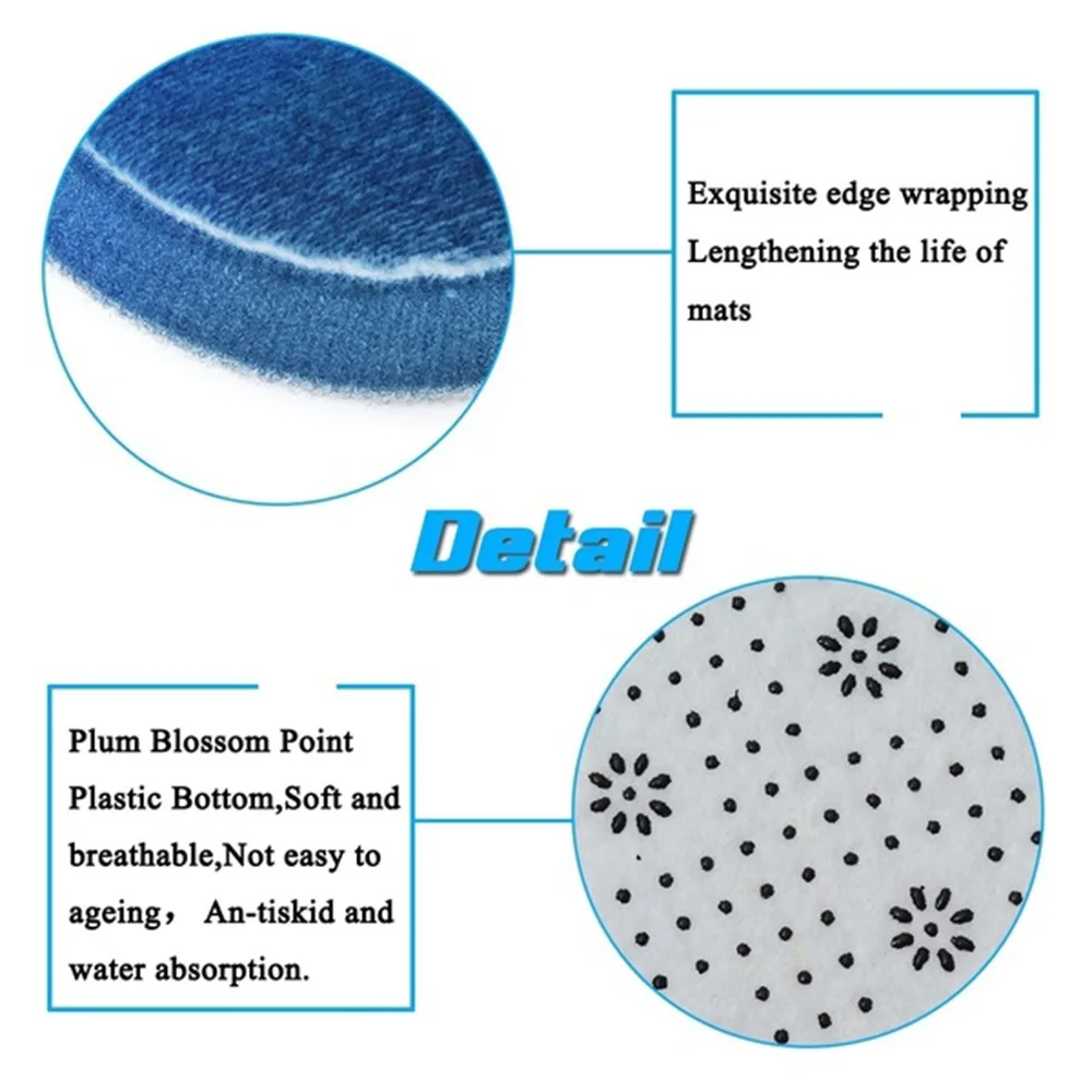 Сиденье для унитаза из трех частей Туалет водонепроницаемый печать полиэстер