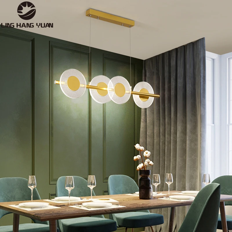 

Acrylic Led Chandelier Modern Hanging Lamp 110V 220V Art Decoration Chandelier Lighting for Living Dining room Kitchen Lustres