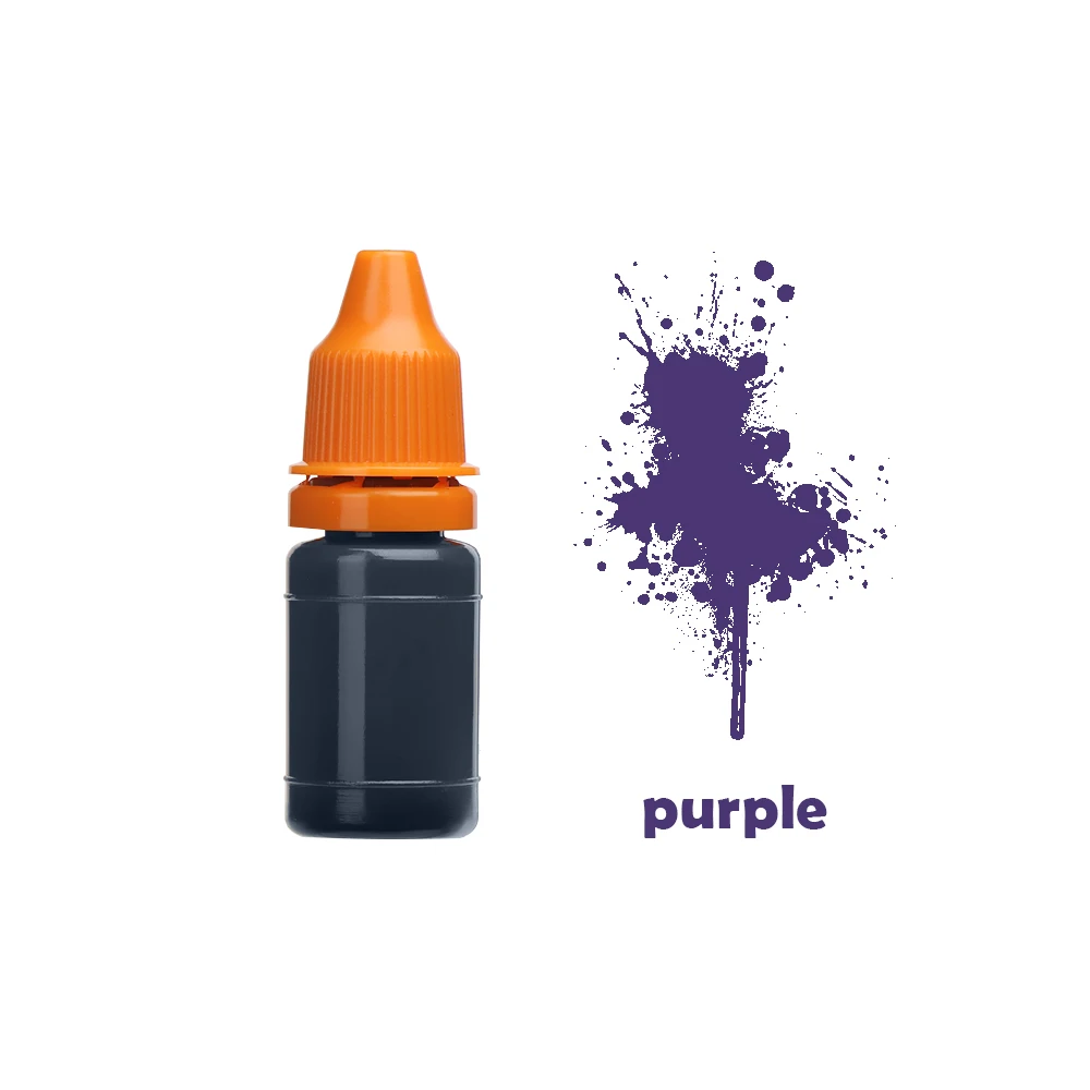 1Pcs DIY Fast Drying Inkpad Flash Refill Stamping Ink Inking Photosensitive Custom Clear Stamp Oil for Office School Make Seal 