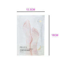 Новая Обновленная отшелушивающая мягкая маска для ног, удаляющая омертвевшую кожу и мозоли