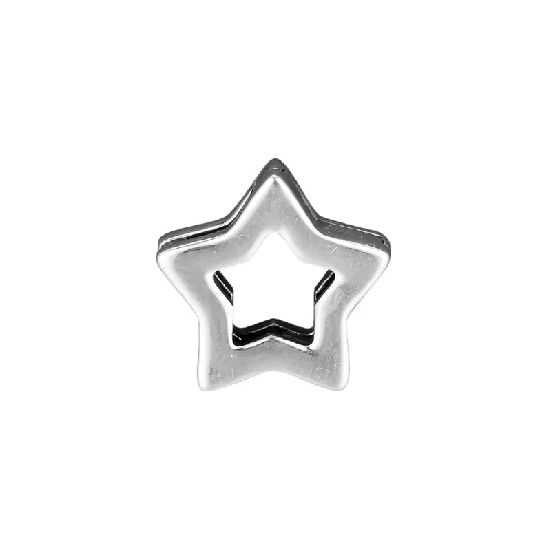 Reflexions Sleek Star Clip Charms for Jewelry Making Women 925 Sterling Silver Beads for Reflexions Bracelets DIY Jewelry diamond ring