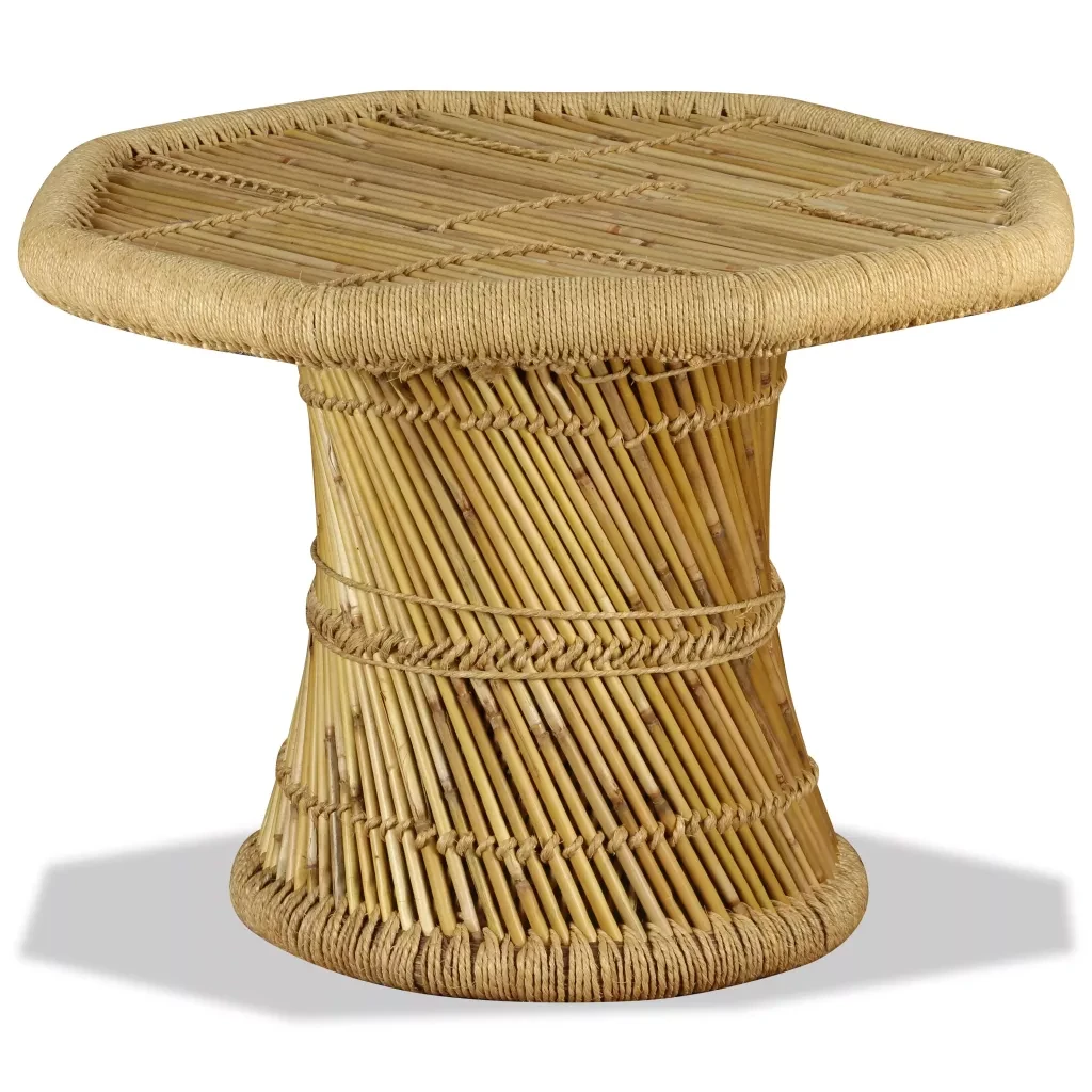 Coffee Table Bamboo Octagon 60x60x45 Cm Simple Circular Design Handmade  Side Tables Coffee Tables Lamp/plant Stands Desks - Café Tables - AliExpress