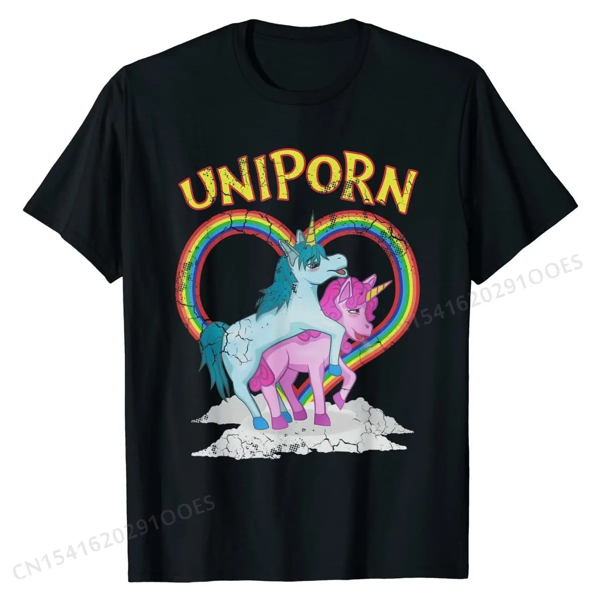 Divertente Maglietta Maglietta Unicorno Uomo T-shirt Unicorno