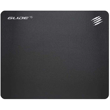 

Gaming mouse pad Mad Catz G.L.I.D.E. 16 black (320 x 270 x 1.8 mm, natural rubber, fabric)
