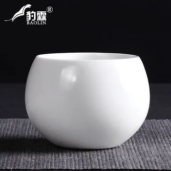 

cup of Dehua lanolin jade porcelain kungfu tea cup ceramic single tea cup tea cup tea cup tea set master cup single cup