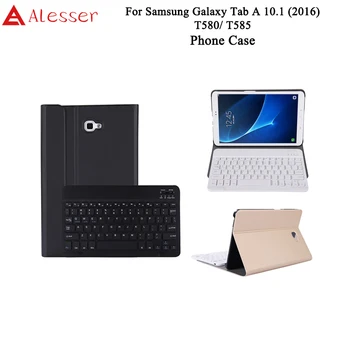 

Alesser For Samsung Galaxy Tab A 10.1 2016 Flip Case For Samsung Galaxy Tab A 10.1 2016 Wireless Bluetooth Keyboard Tablet Cover