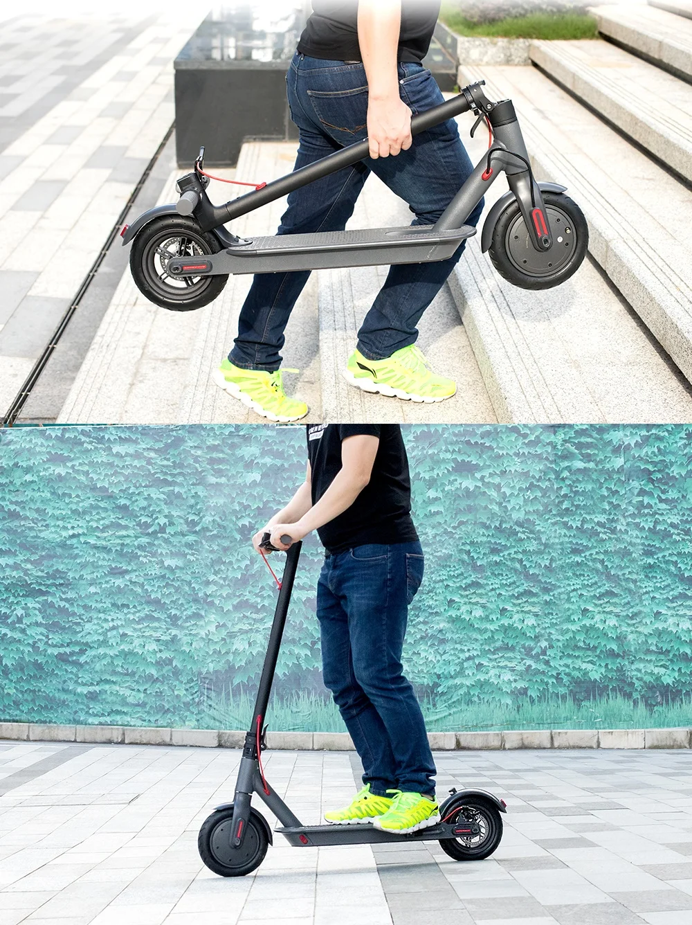 Sale AOVO 7.8ah electric scooter bluetooth application  fashion design LCD color display powerful 350W  scooter 6