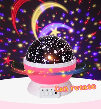 

Novelty Luminous Toys Romantic Starry SkyLED Night Light USB Projection Lamp Creative Birthday Gift Toy For Children and Kids
