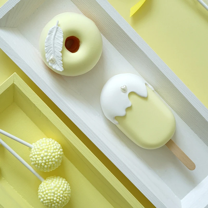 SWEETGO искусственный пончики искусственный лед-крем палочка глина модель десерт украшения для витрины фотографии инструменты милый стиль