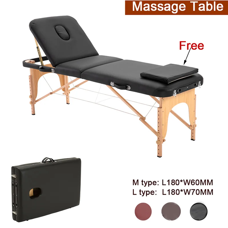Folding Massage Table Massage Bed 3 Fold Massage Bed Massage Table
