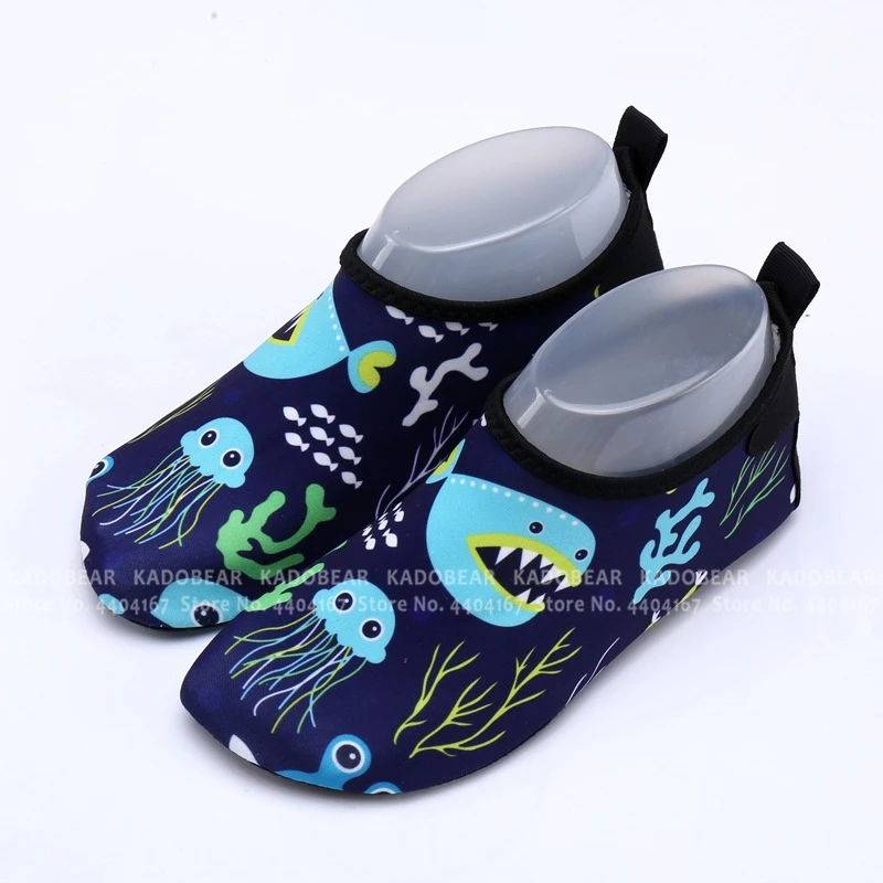 Toddler Boys Cartoon Summer Kids Beach Water Shoes Baby Girls Sports Surf Sea Sandal Children Outdoor Swimming Unisex Slippers - Цвет: 4