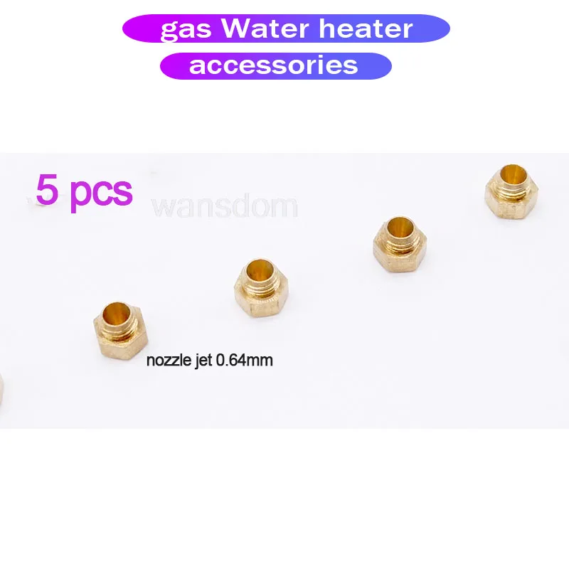 5 шт. M5 * 0 75 LPG газовый водонагреватель аксессуары для жидкого и природного газа