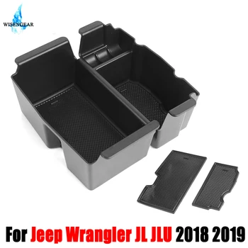 

Armrest Storage Box Central Console Organizer Armrest Storage Container Insert Tray Pallet For Jeep Wrangler JL JLU 2018 2019