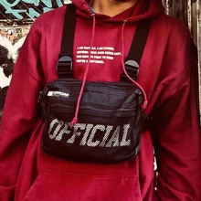 Уличная мужская сумка, тактический жилет, хип-хоп стиль, дорожные нагрудные сумки, сумки для женщин,, модный жилет на груди, поясная сумка