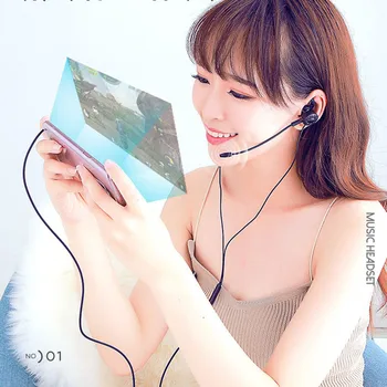 

2 pcs Phone Gaming Headphones Earphones With Mic ps4 Headset Gamer fone de ouvido Auriculares for Phone PC PUBG Xbox