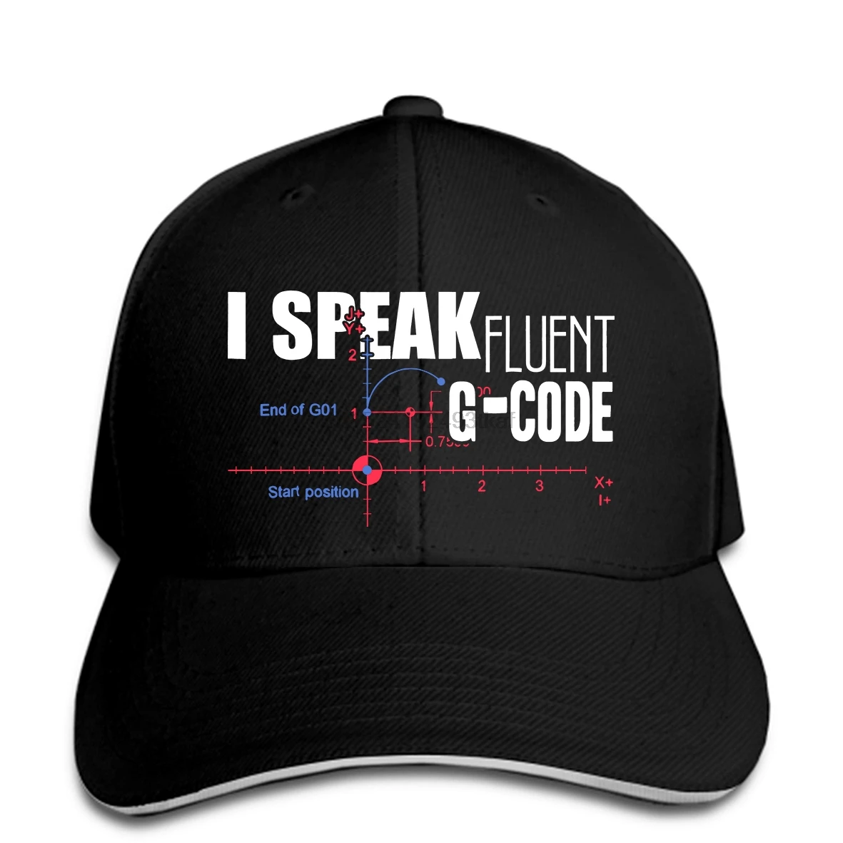 Бейсболка с ЧПУ Machinis Летний стиль принт мужской бренд комическая мужская шляпа остроконечная Кепка