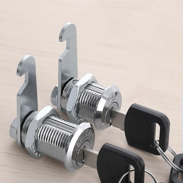 Univerzális Biztonságos Bütykös Henger Zár 16/20/25/30 Mm Kulcsokkal Nyelv Zárja A Postafiók Fájlszekrény Fiók Biztonsági Bútorok Hardver - Image 4