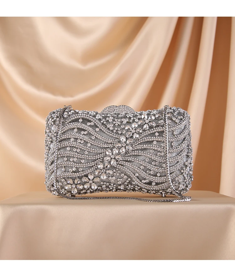 2022 Luxury Bridal Banquet Bag Crystal Beaded Rhinestone Evening Clutch Sac  Femme Sequin Handbag - Buy Sequin Handbag,Bolsa Senhora,Sac A Main Product  on Alibaba.com