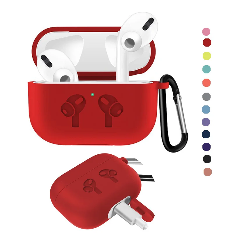 Ecouteur Беспроводная связь Coque для Airpods профессиональные наушники силиконовый