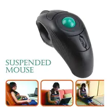 USB беспроводной ПК ноутбук мышь Пальчиковый карманный компьютер, ноутбук, рабочий стол, ТВ-бокс, проектор портативная мышь с трекболом