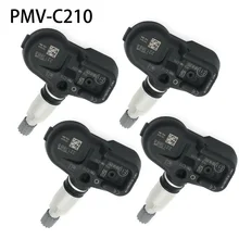 4 шт. 433 МГц система контроля давления в шинах датчик TPMS Датчик для Toyota RAV4 IV дизель Avensis Yaris Auris Lexus PMV-C210