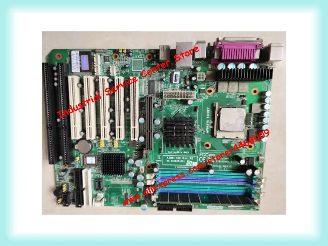 Оригинальный материнскую плату IPC AIMB 742 Rev.A1 A2 742G2|Детали и аксессуары для приборов|