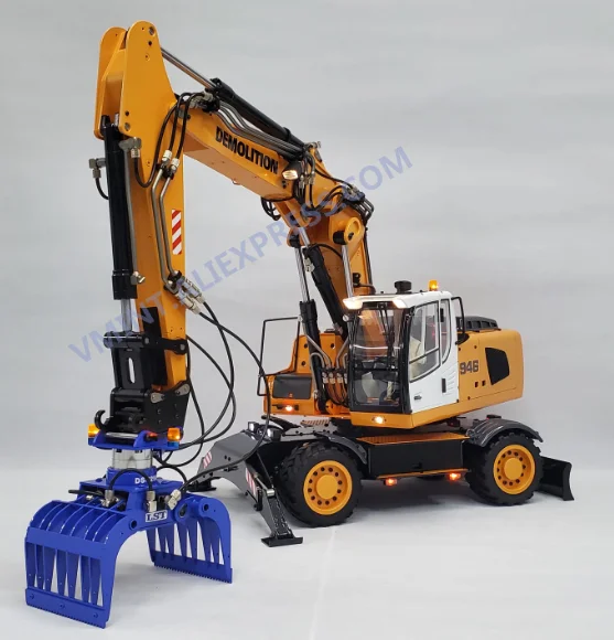 rc wheel excavator