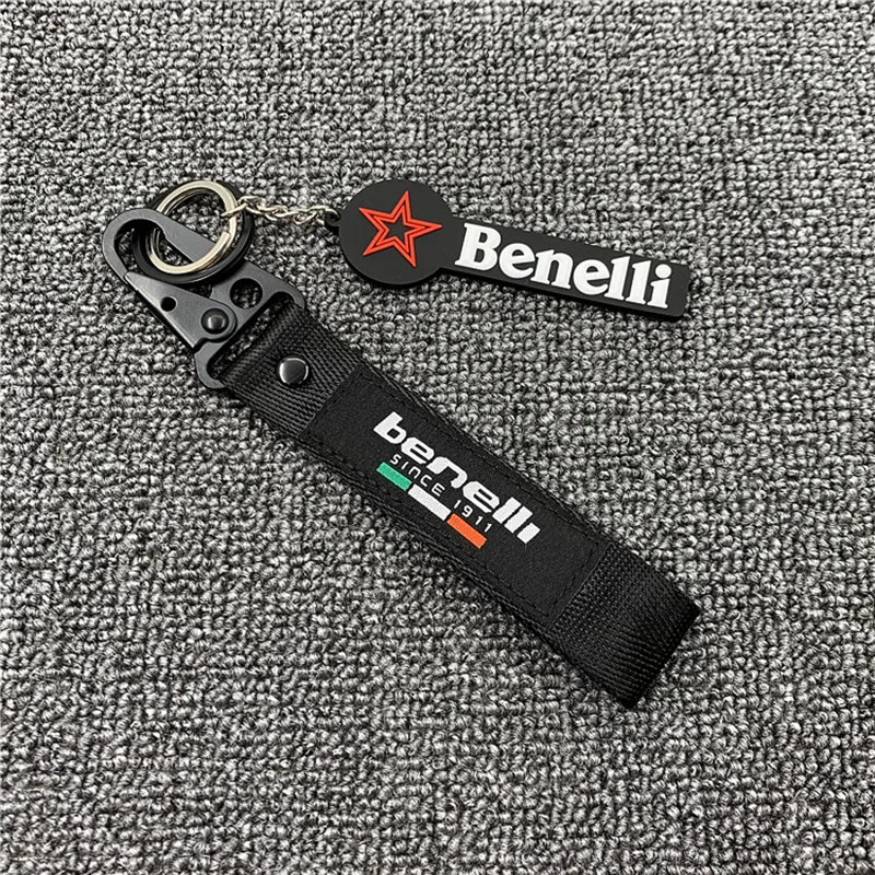 Новый дизайн Универсальный брелок для ключей с вышивкой мотоцикла Benelli TRK 502 Leoncino