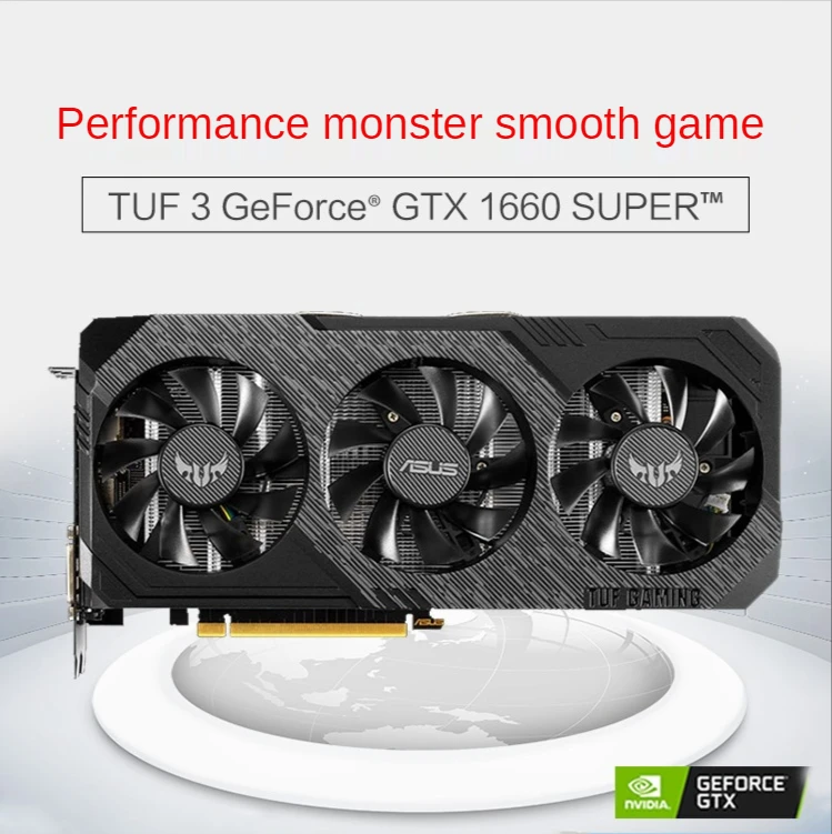 GTX1660S Desktop Computer PUBG Gaming Game 1060ti 6G E-Sports Host 1660Super Rog Raptor Single Display Independent Graphics Card |