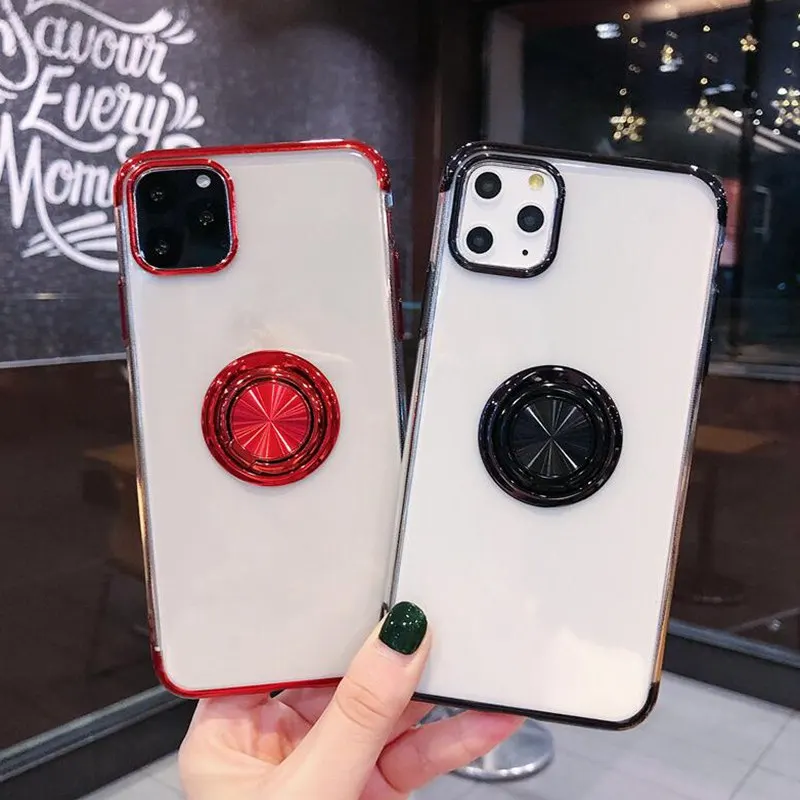 11ProMax Магнитный чехол для iphone 6s 6 s Plus iphone XR X металлический чехол с кольцом для пальца для iphone 8 7 Plus iphone 11 Pro XS чехол для MAX XR