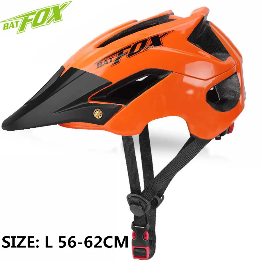 5002 BATFOX оранжевый велосипедный шлем MTB шлем casco bicicleta hombre capacete ciclismo велосипедная Кепка cinelli велосипедный шлем - Цвет: 5002