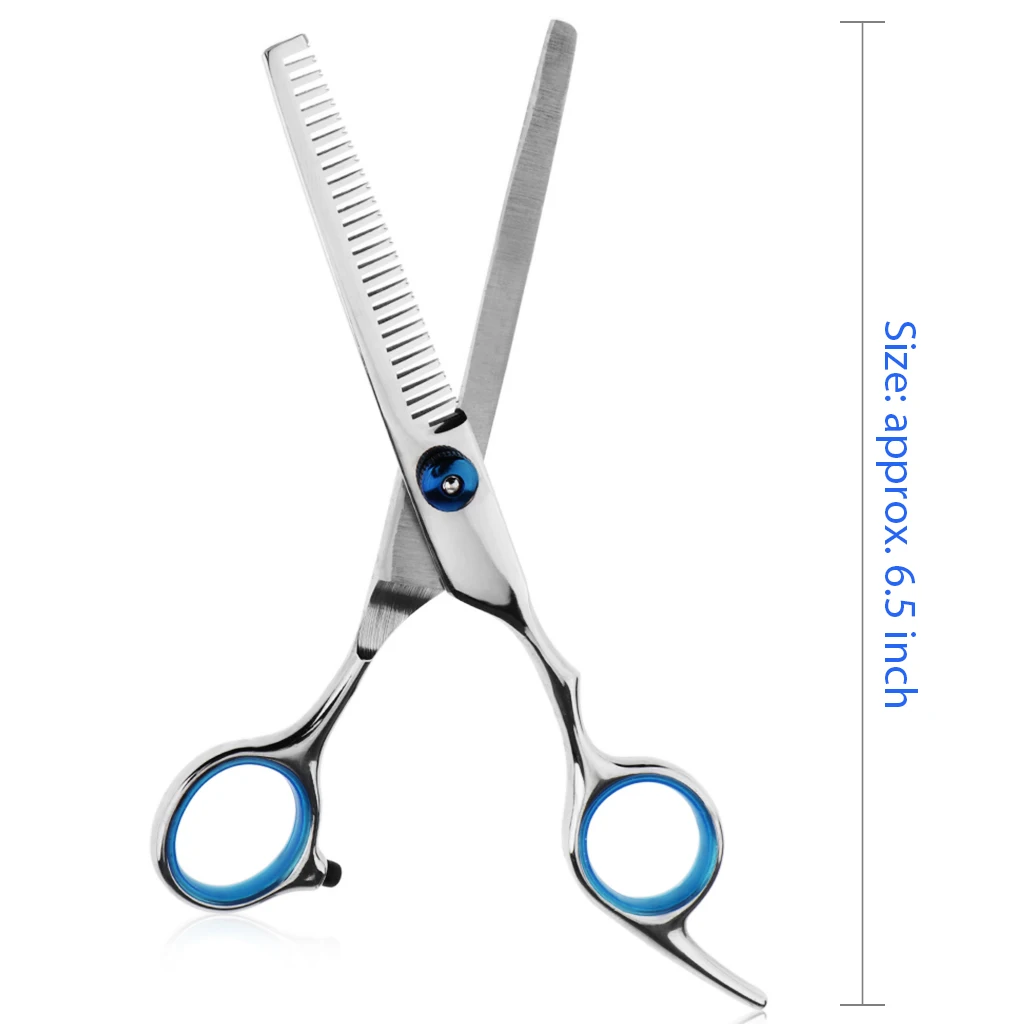 Professional Stainless Steel Hair Cutting Thinning Scissors Stylist Salon Barber Hairdressing Tool 6.5 in