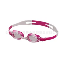 Водонепроницаемые противотуманные плавательные очки для взрослых из силикагеля, плавательные очки es, Простые Стеклянные очки с Большой рамкой, очки для дайвинга и плавания es