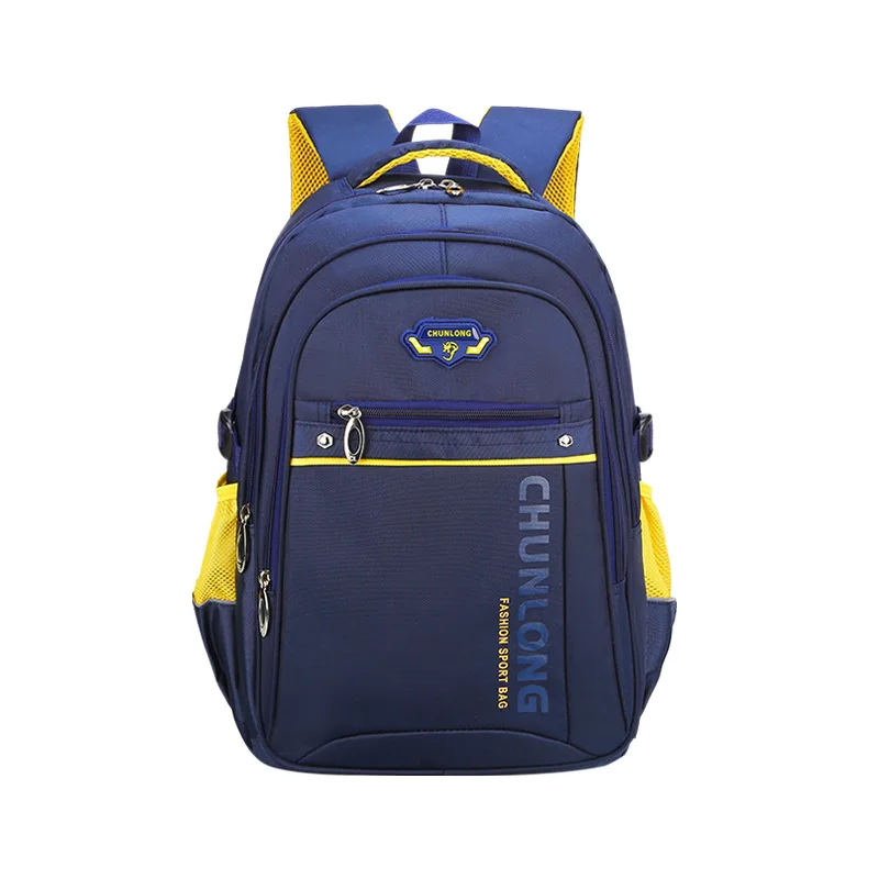 

Schoolbag for Elementary School Students 1-3 Grade New Style Korean-style Men And Women Logo Burden Relieving CHILDREN'S School
