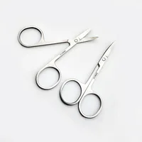 Stainless Steel Small Nail Tools Eyebrow Nose Hair Scissors Cut Manicure Facial Trimming Tweezer Makeup Beauty Tool 2