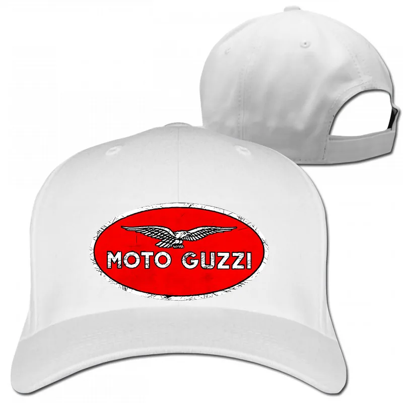 Moto Guzzi бейсбольная кепка для мужчин и женщин, Кепка-Дальнобойщик, модная Регулируемая Кепка - Цвет: 1-White