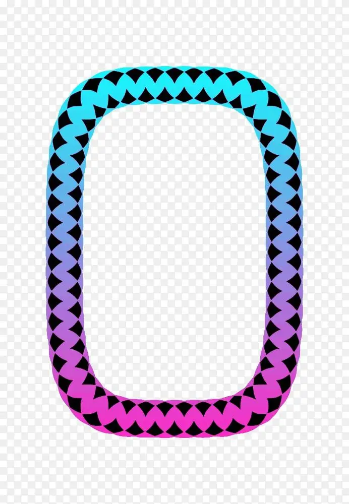 矩形形状剪贴画-矩形边框