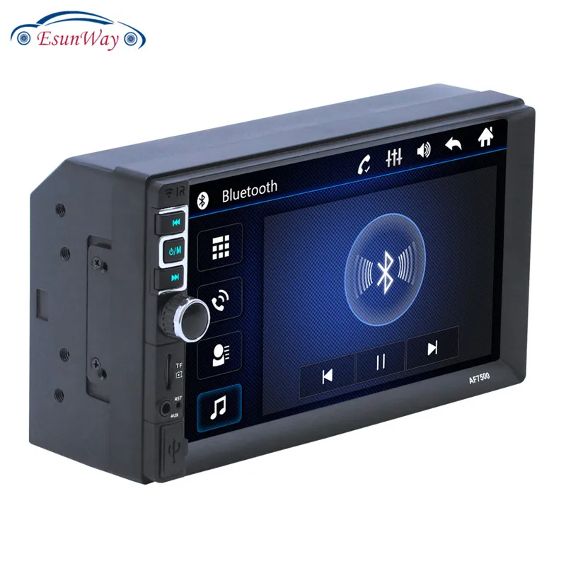 Автомагнитола Autoestereo, 7 дюймов, 2din, автомагнитола Estereo De Auto Con Pantalla, Bluetooth, зеркальное соединение, автомагнитола, Автомобильный мультимедийный MP5 стерео