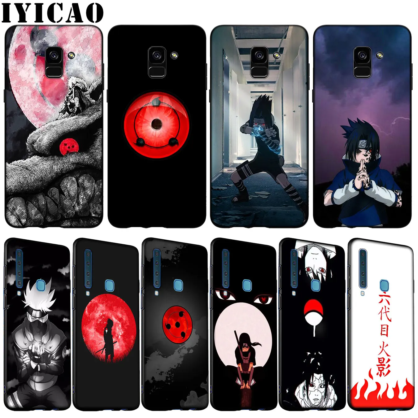 Мягкий силиконовый чехол для телефона Naruto Uchiha Itachi Samsung Galaxy A6 A7 A8 A9 2018 A3 A5 2016 2017 Note 9 8