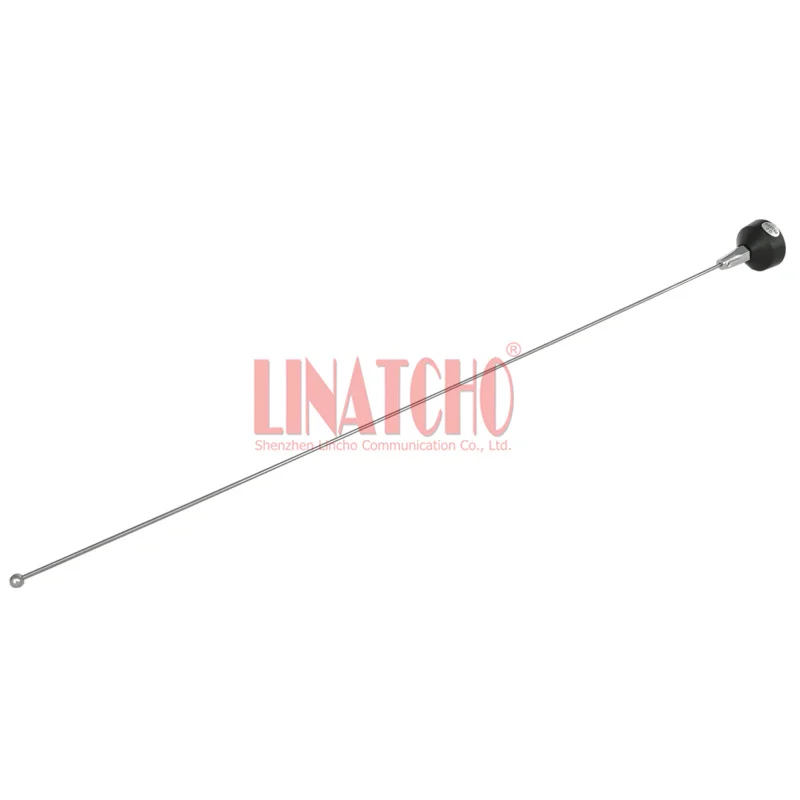 VHF Frequency 150MHz 136-174MHz Stainless Steel Whip Car Radio NMO Male Antenna