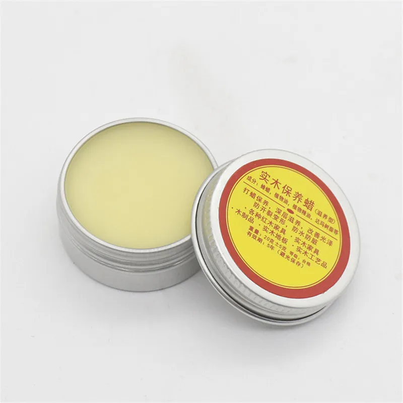 

20g Solid Wood Polishing Wax Mahogany Furniture Maintenance Care Polished Floor Waxing Wood Wax Oil