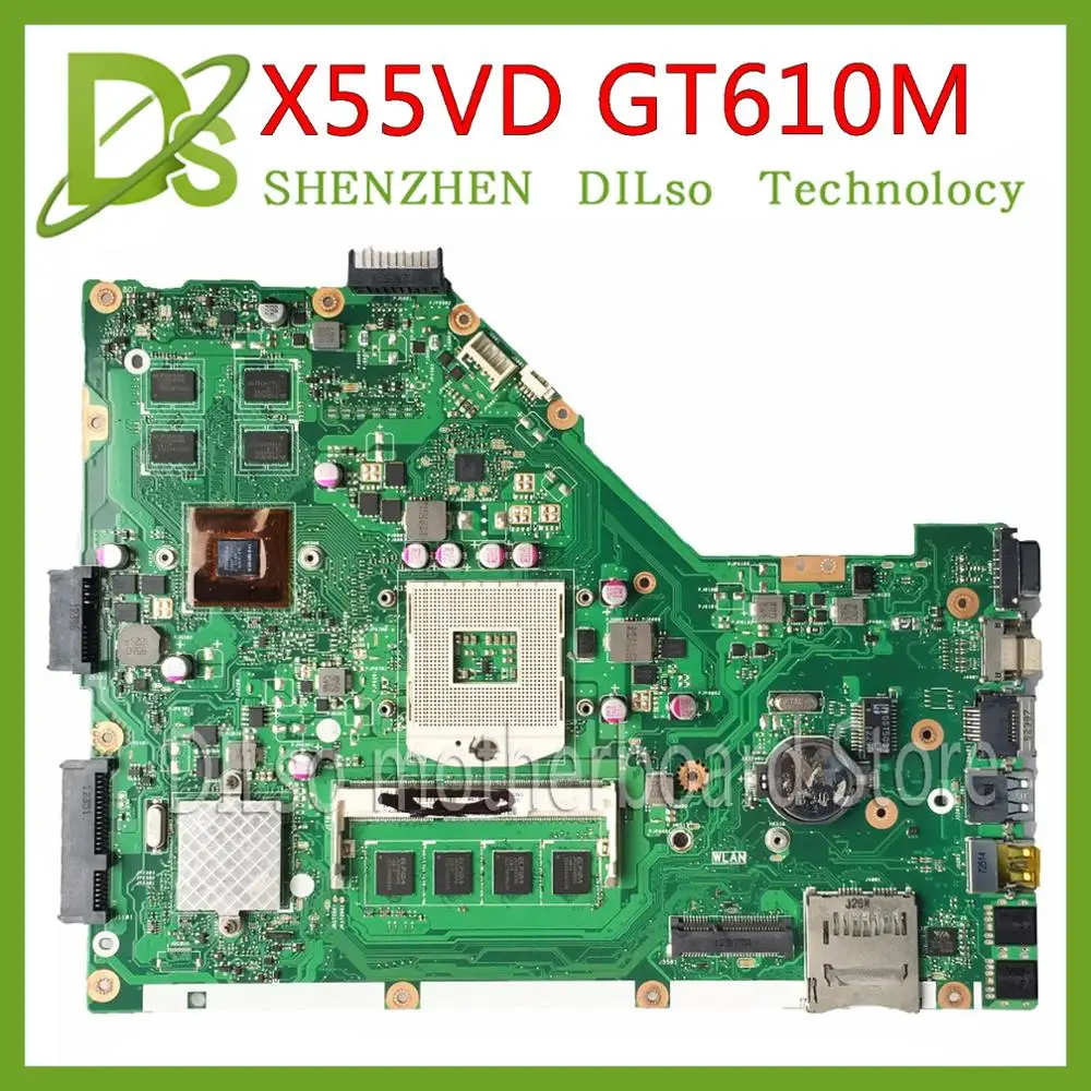 KEFU X55VD материнская плата для ноутбука ASUS PM GT610M REV2.1/2 2 Оригинальная работа 100% тест |