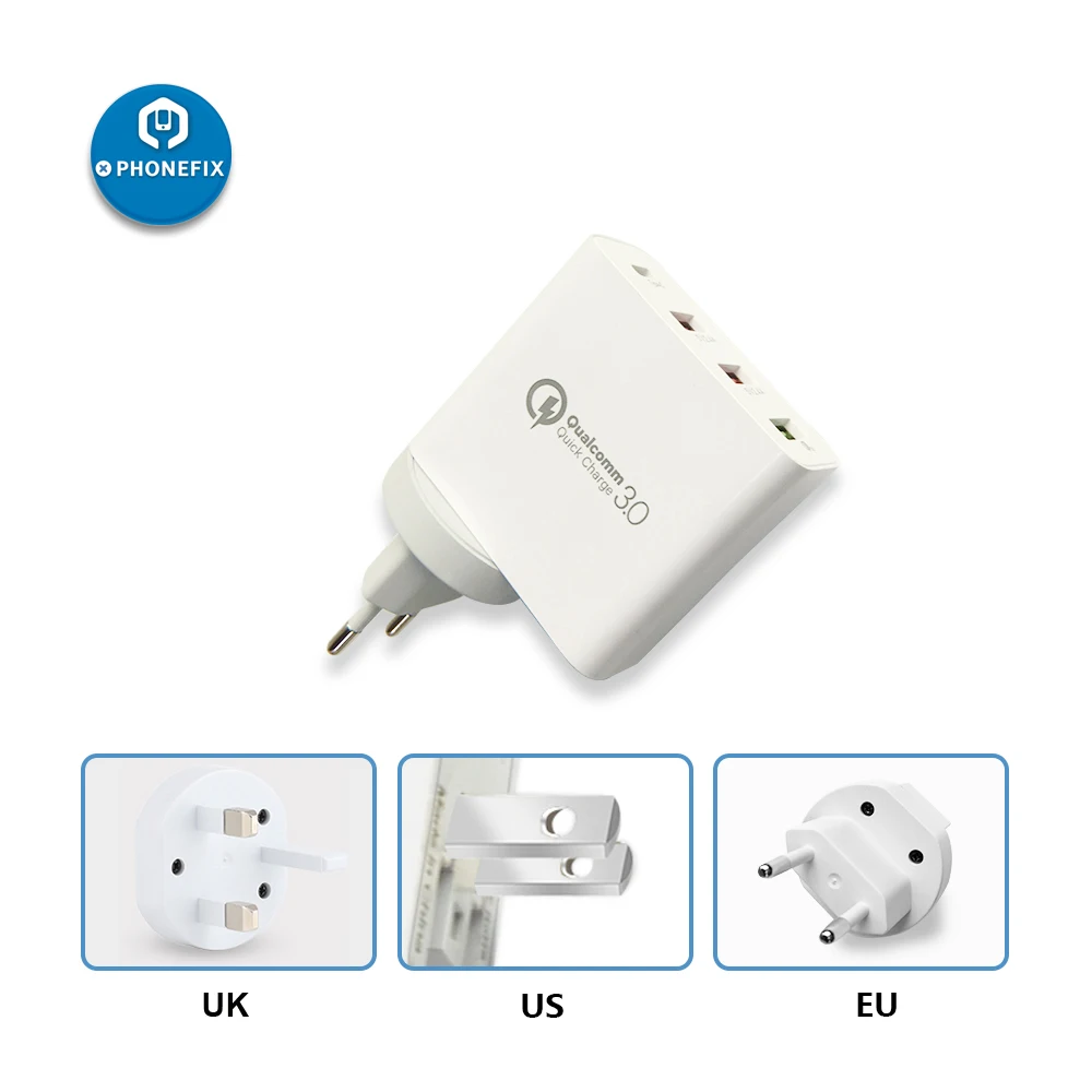 36 Вт Быстрая зарядка Qualcomm 3 0 USB зарядное устройство для Samsung iPhone 11 Xs XS Max XR планшет