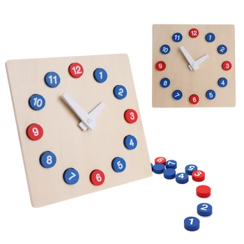 

Montessori Wooden Stamps Game Math Toys Kid Children Early Teaching Toys Gift