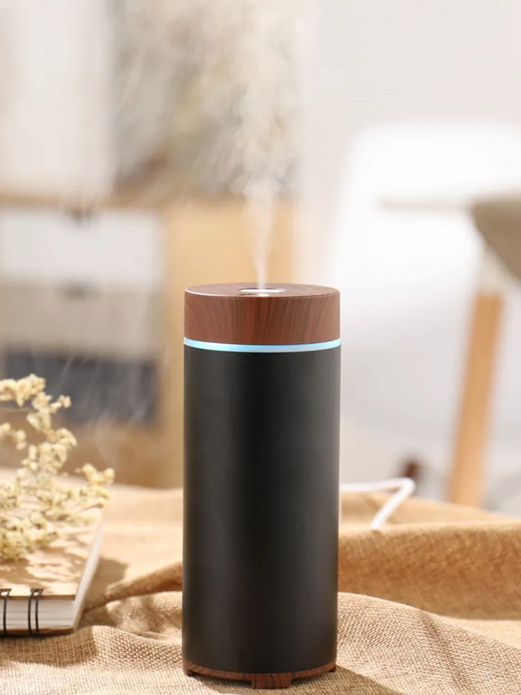 

GX.Diffuser USB Ultrasonic Car Humidifier Mini air freshener Aroma Essential Oil Diffusers Electric Wood Auto Scent vaporizer