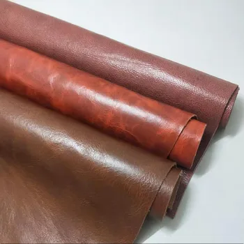 

Oil wax leather first layer cowhide leather leather brown plain weave brown leather DIY whole cowhide cut